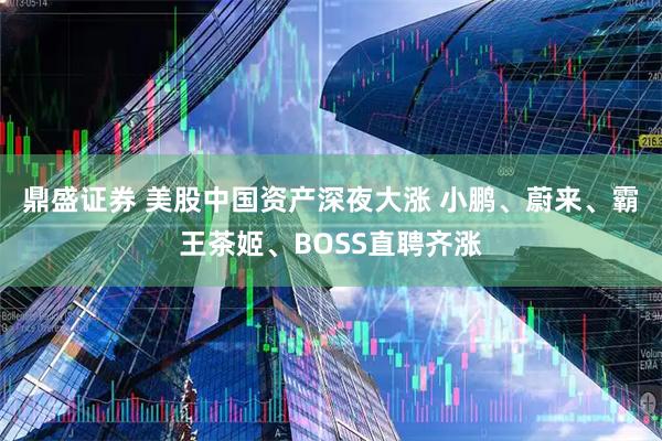 鼎盛证券 美股中国资产深夜大涨 小鹏、蔚来、霸王茶姬、BOSS直聘齐涨
